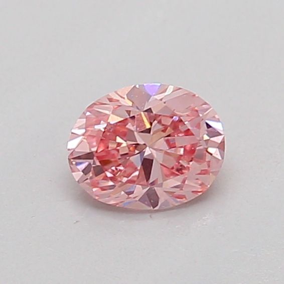 0.23 CT Fancy Vivid Pink OVAL