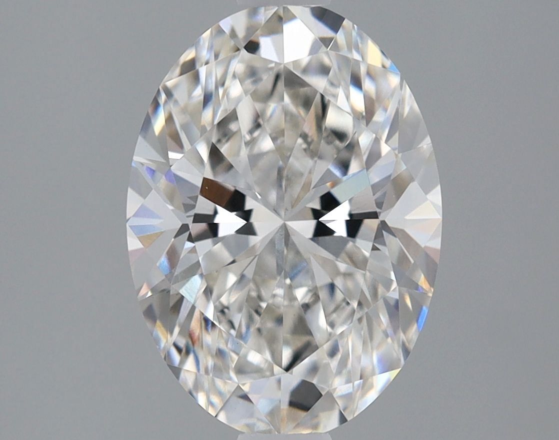 1.70 ct. oval Lab Grown Diamond front image
