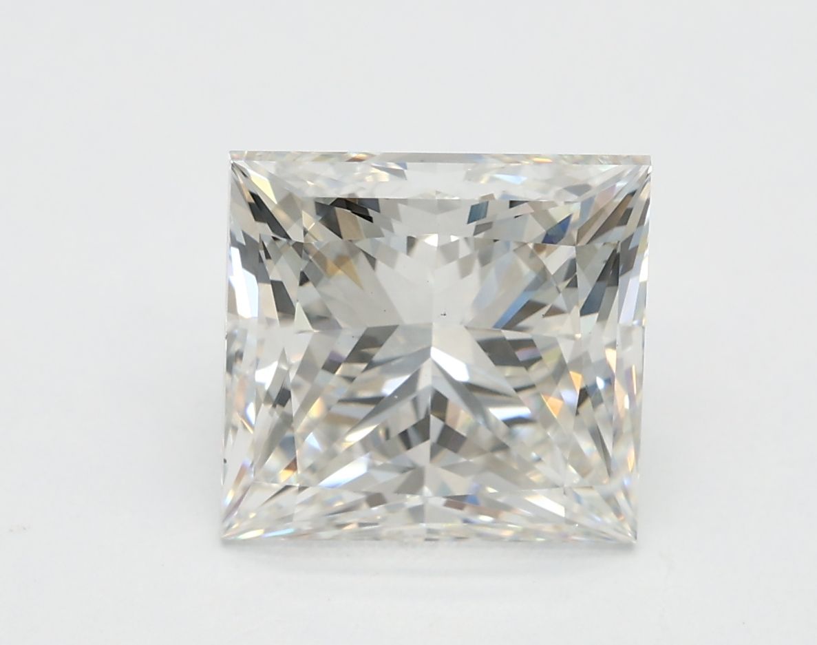 3.02 ct. princess Lab Grown Diamond front image
