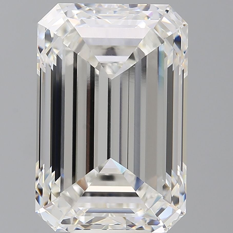 11.59 ct. emerald Lab Grown Diamond front image
