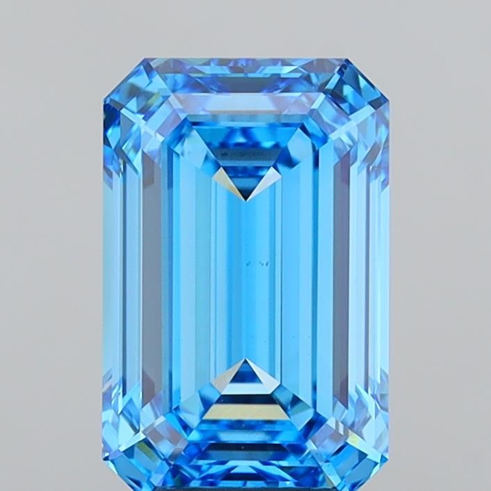 4.06 ct. emerald Lab Grown Diamond front image