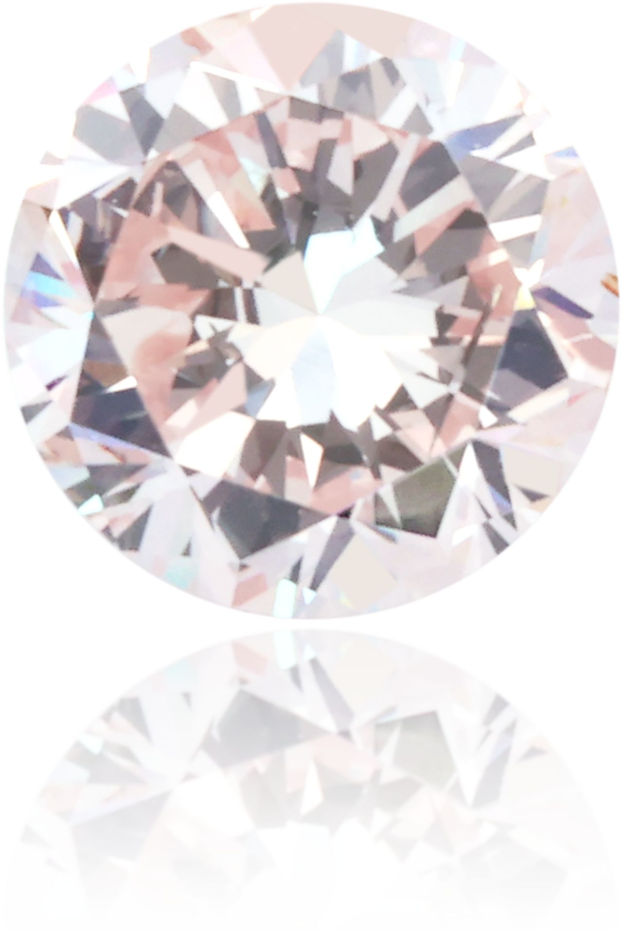 Diament 1.0 ct Fancy Light Pink/I1