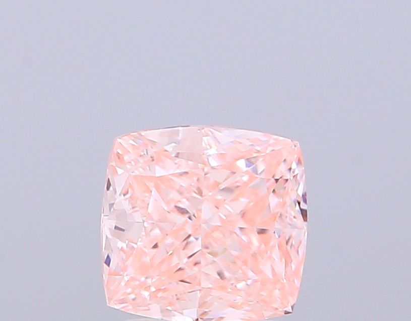 1.54 CT Fancy Vivid Pink CUSHION MODIFIED