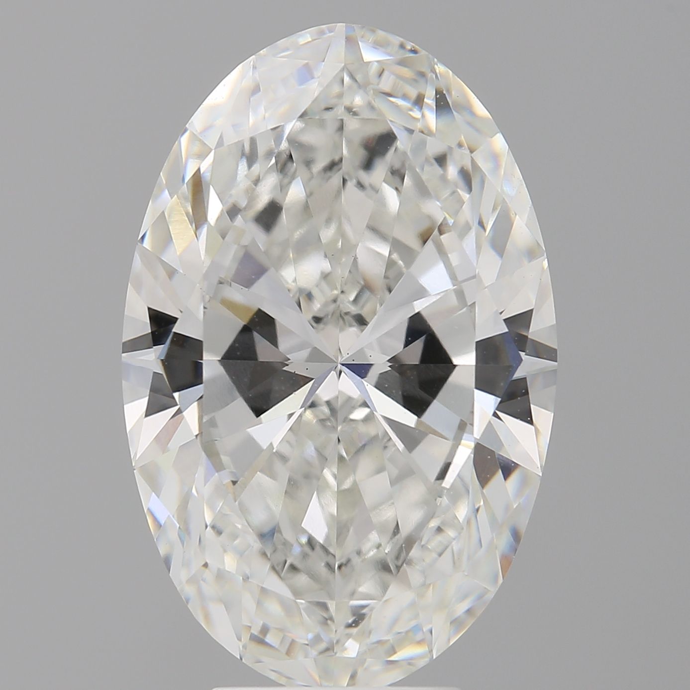 6.53 ct. oval Lab Grown Diamond front image