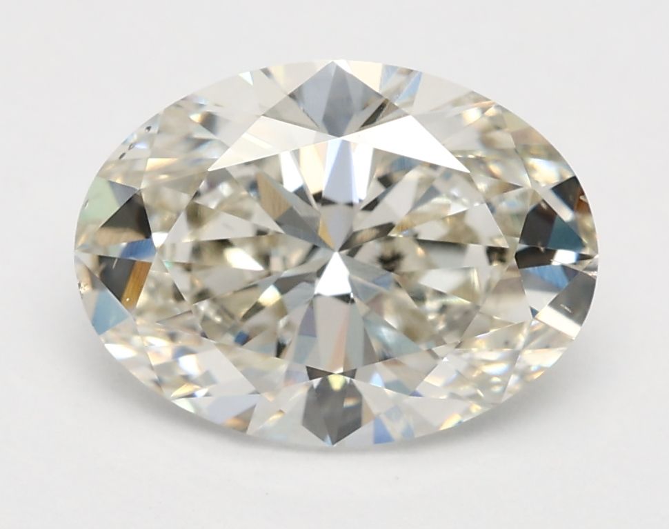 2.02 ct. oval Lab Grown Diamond front image