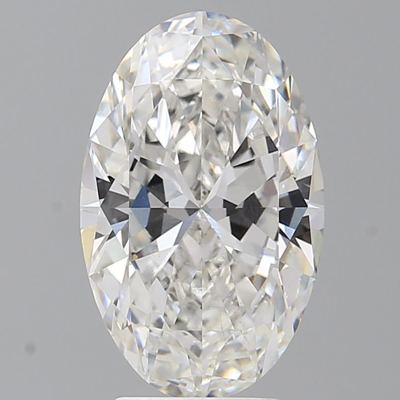 4.10 ct. oval Lab Grown Diamond front image