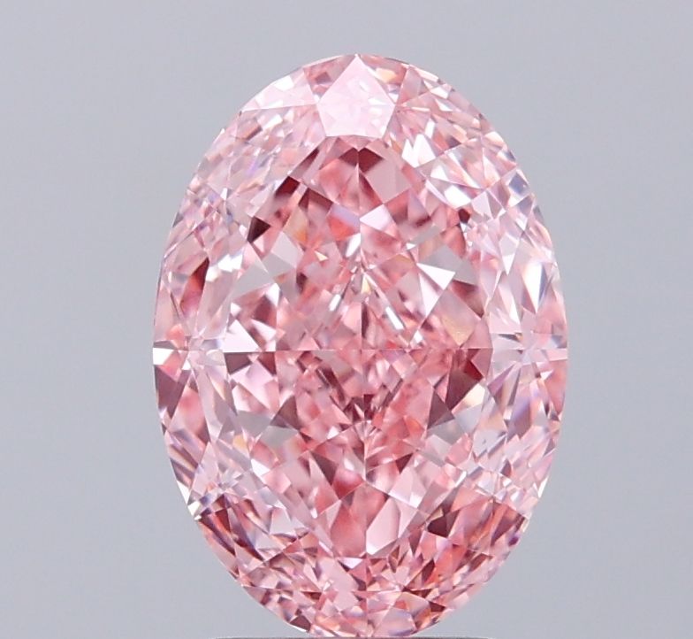 3.04 ct. oval Lab Grown Diamond front image