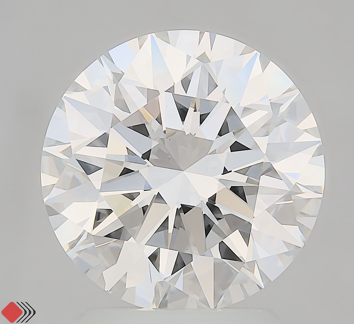 2.58 ct. round Lab Grown Diamond front image