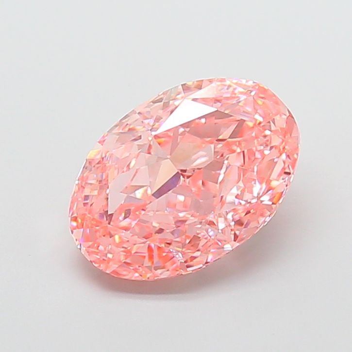 7.01 ct. oval Lab Grown Diamond front image