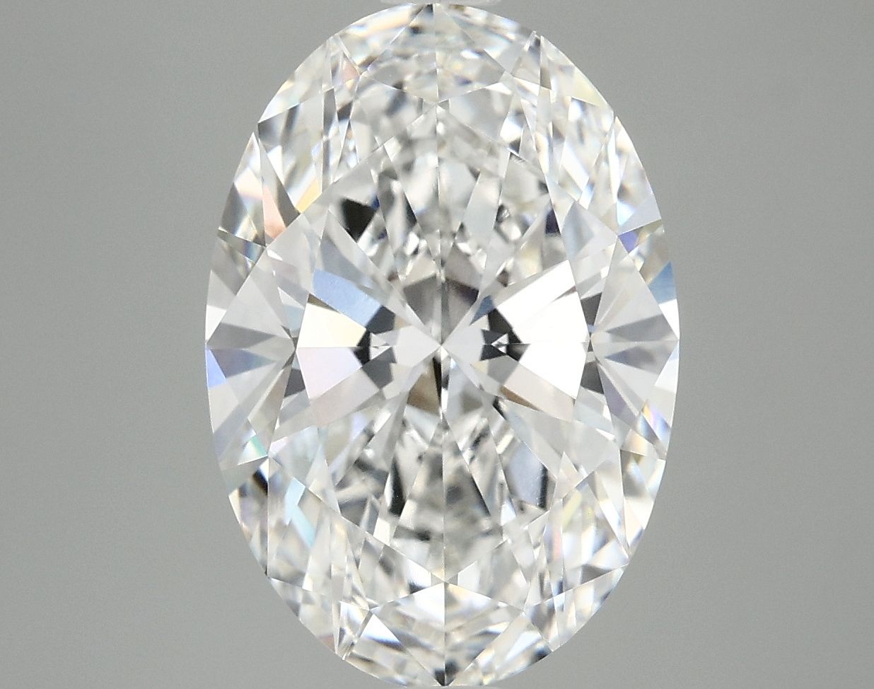 5.02 ct. oval Lab Grown Diamond front image