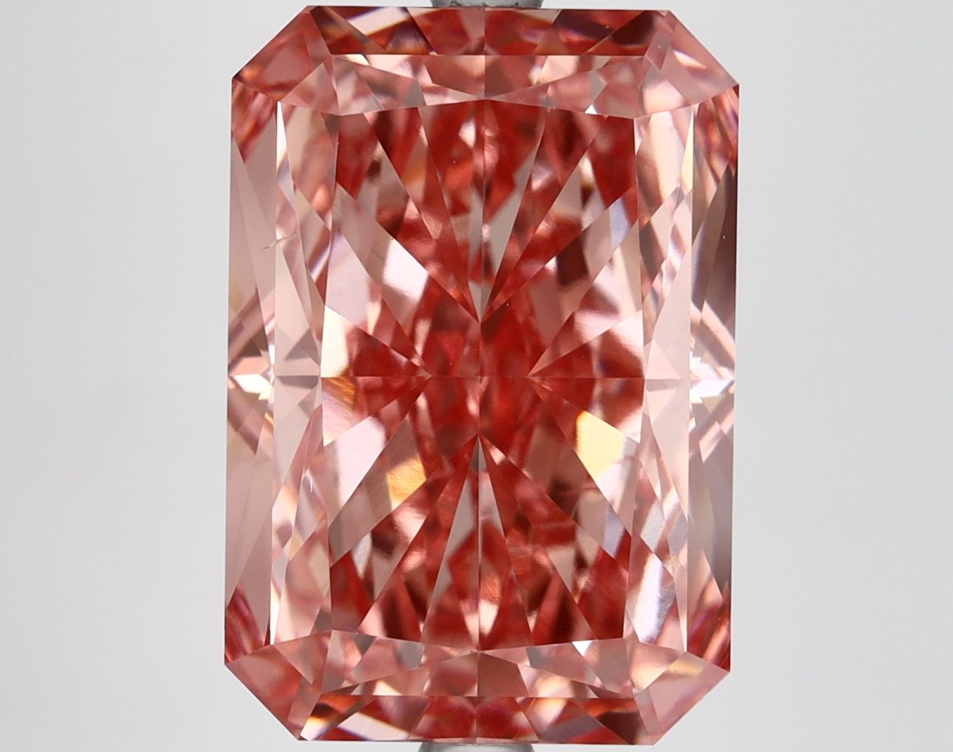 8.51 ct. radiant Lab Grown Diamond front image