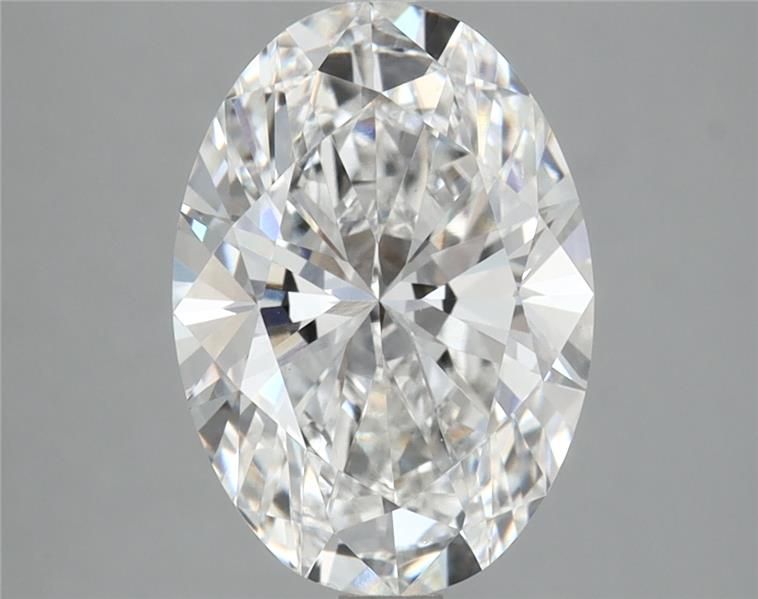 2.87 ct. oval Lab Grown Diamond front image