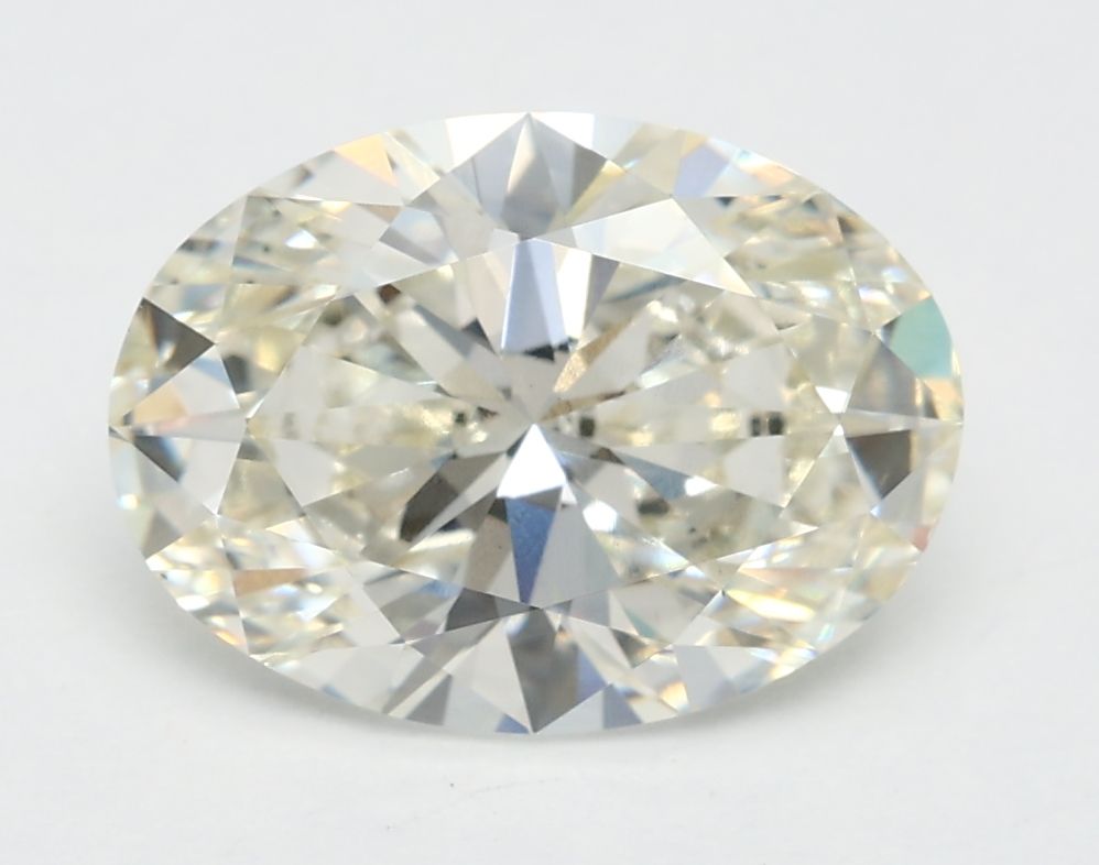 2.08 ct. oval Lab Grown Diamond front image