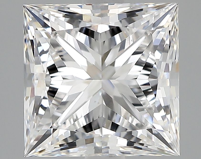 2.66 ct. princess Lab Grown Diamond front image