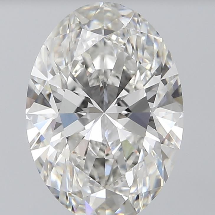 4.62 ct. oval Lab Grown Diamond front image