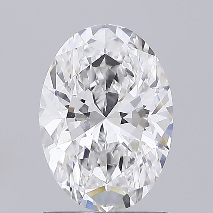 1.48 ct. oval Lab Grown Diamond front image