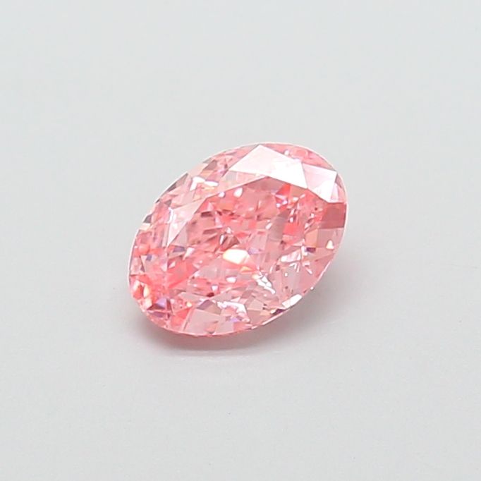 1.08 CT Fancy Vivid Pink OVAL