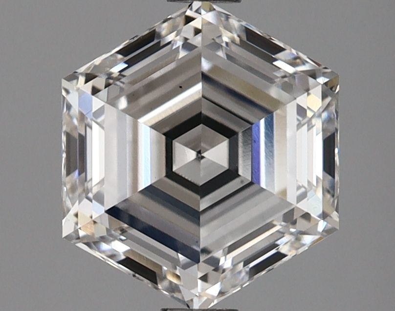 2.04 ct lab-grown Hexagonal Diamond