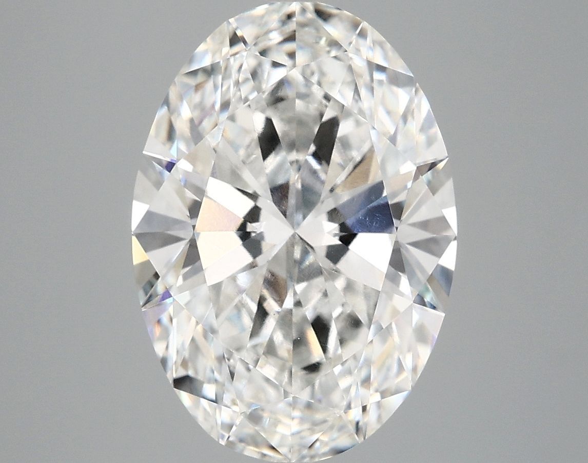 4.57 ct. oval Lab Grown Diamond front image