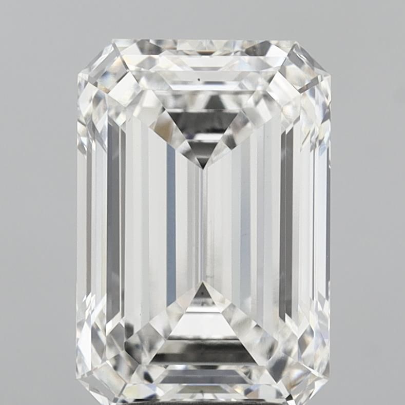 4.03 ct. emerald Lab Grown Diamond front image