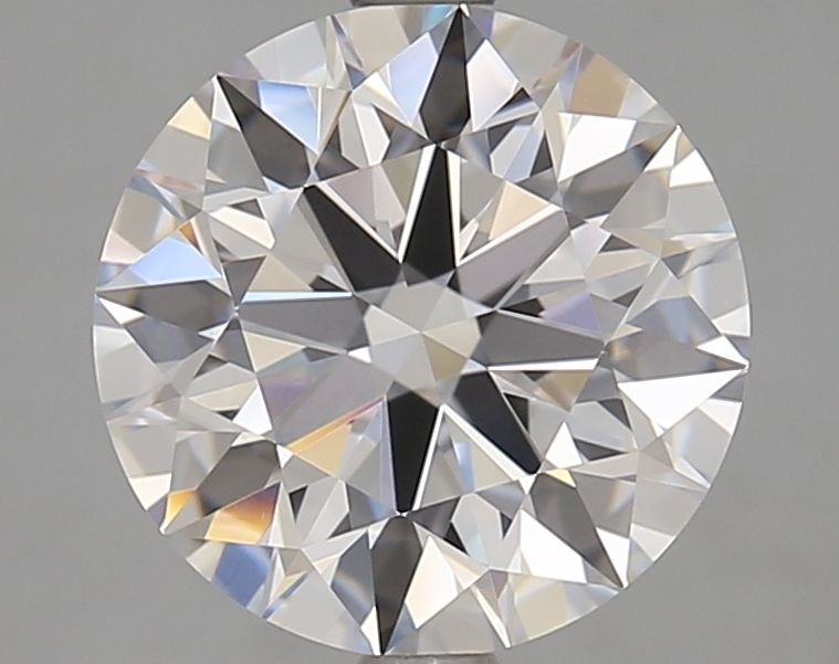 Diamant Rond 3.47 ct - Couleur D - Pureté VVS2