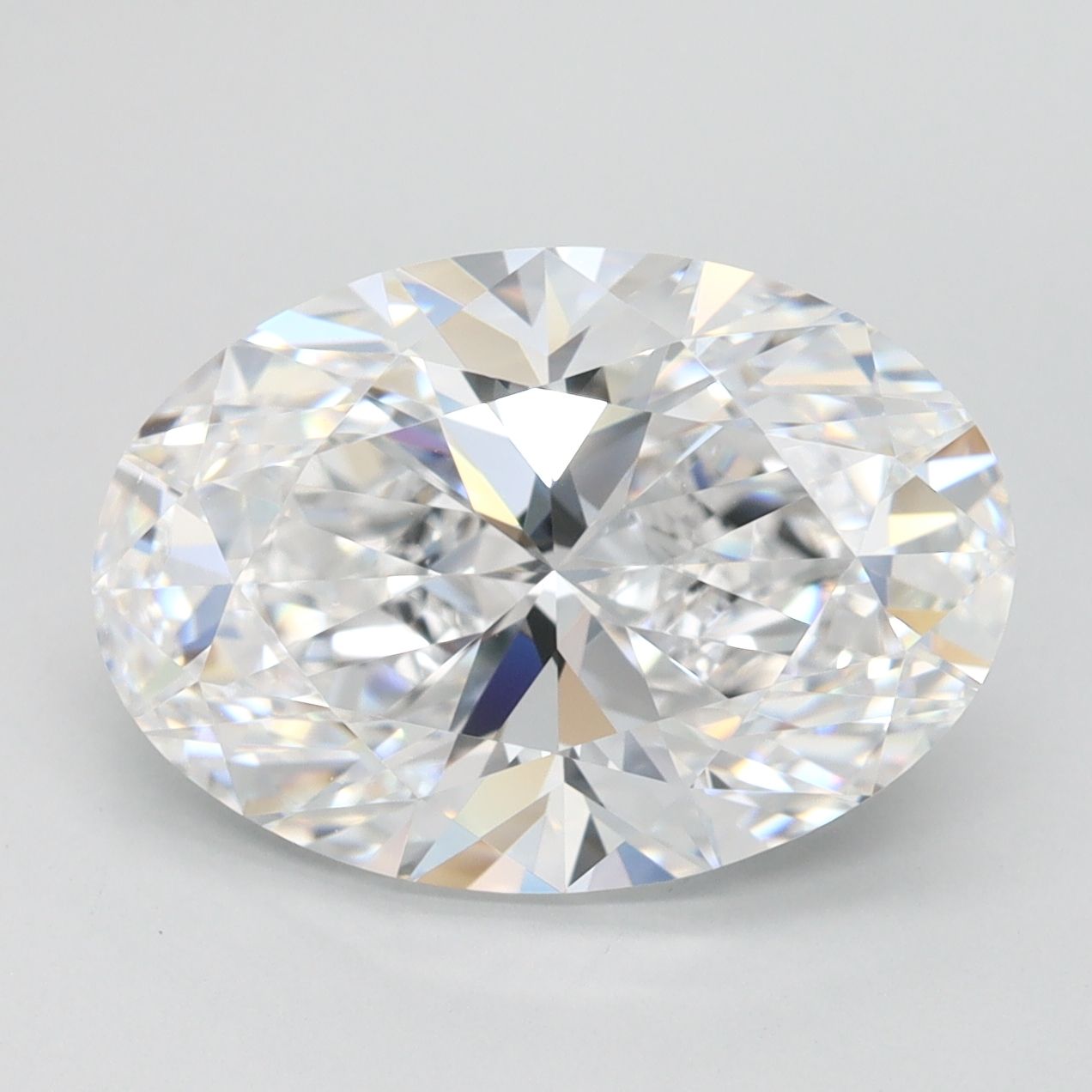 4.14 ct. oval Lab Grown Diamond front image