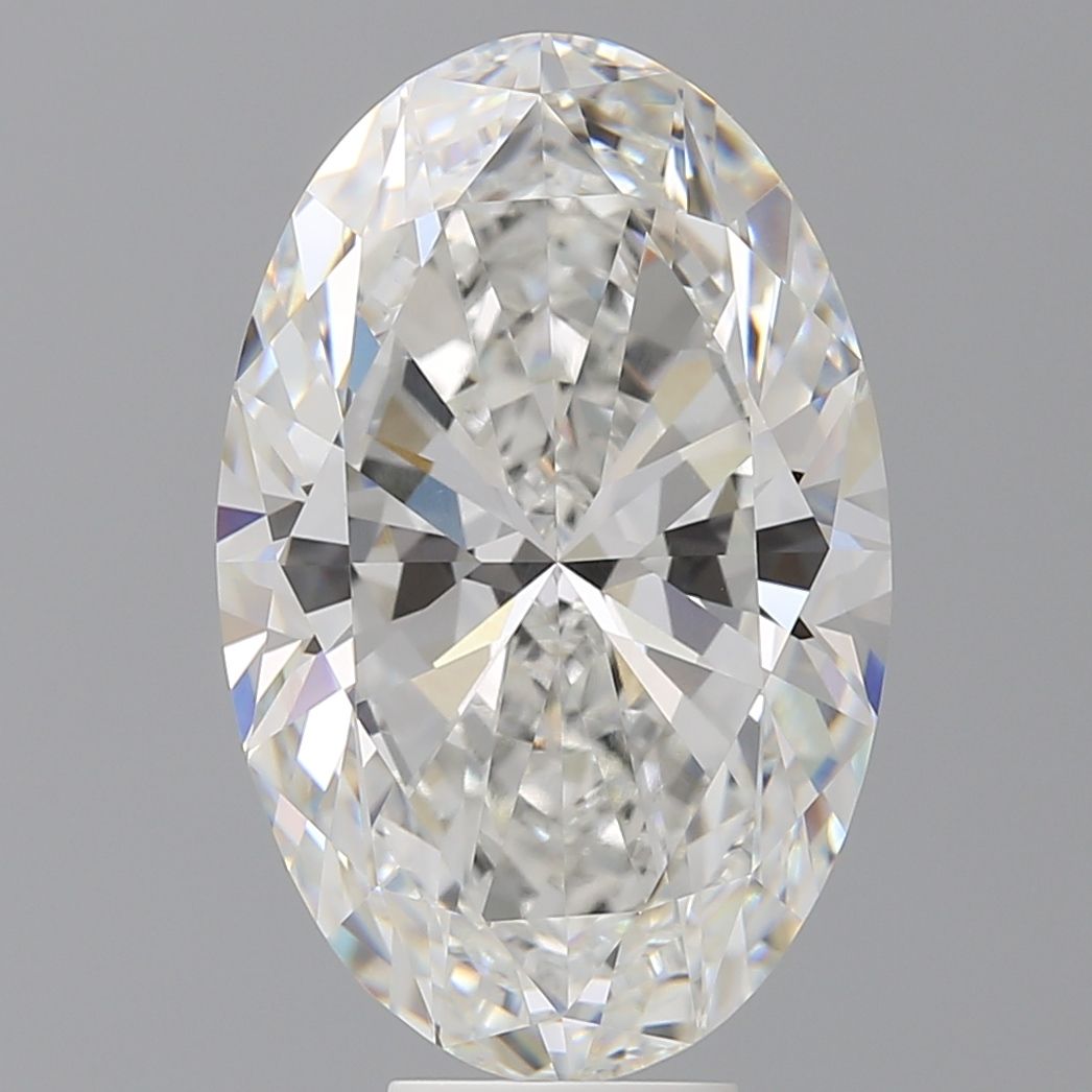 9.50 ct. oval Lab Grown Diamond front image