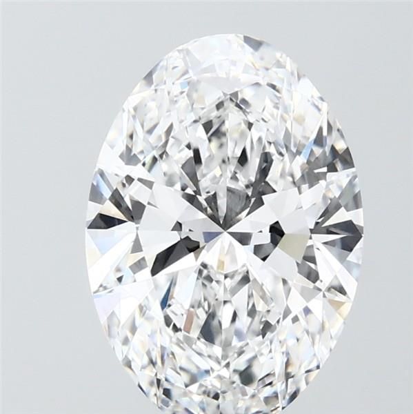 3.01 ct. oval Lab Grown Diamond front image