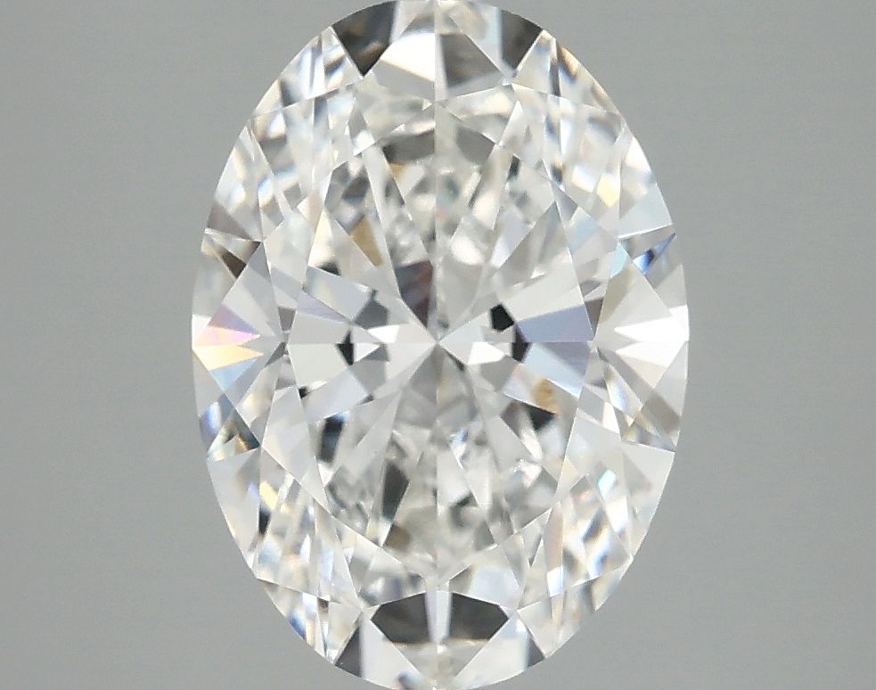 3.10 ct. oval Lab Grown Diamond front image