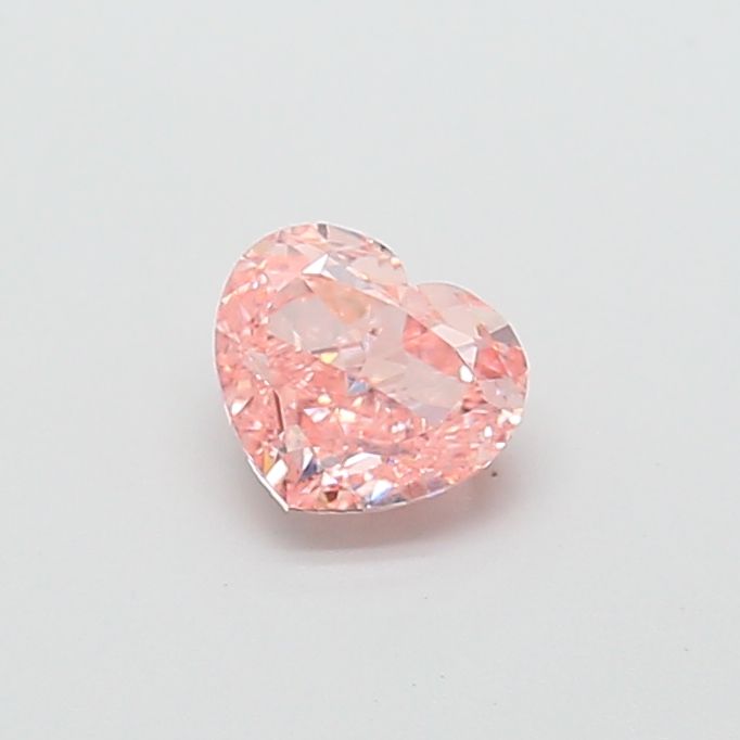 1.0 CT Fancy Vivid Pink HEART