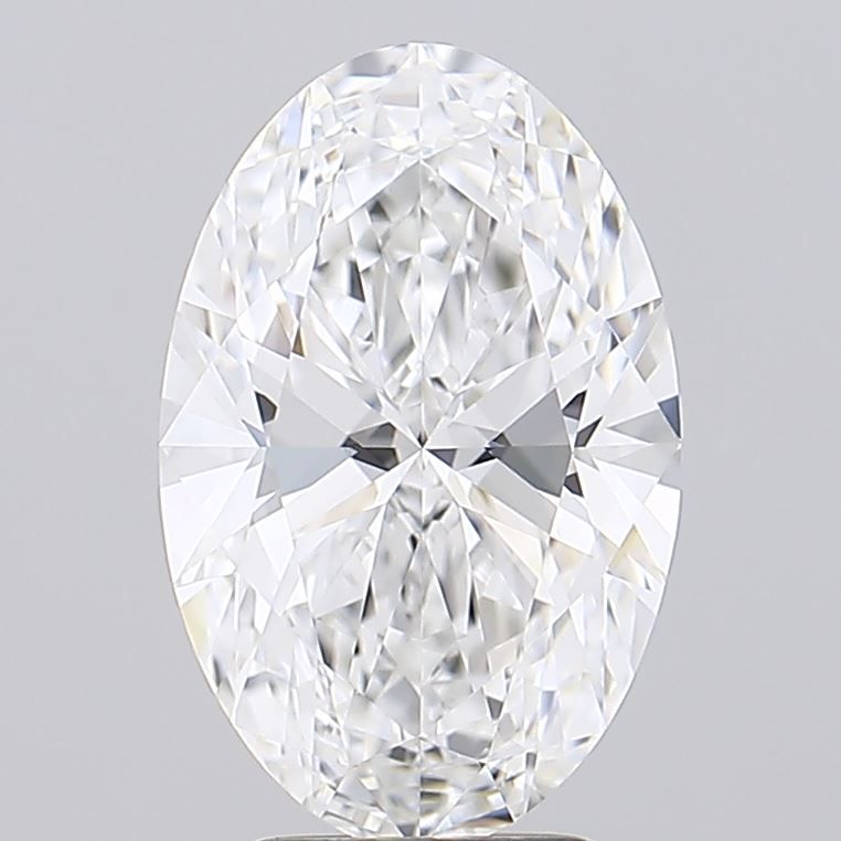 3.83 ct. oval Lab Grown Diamond front image