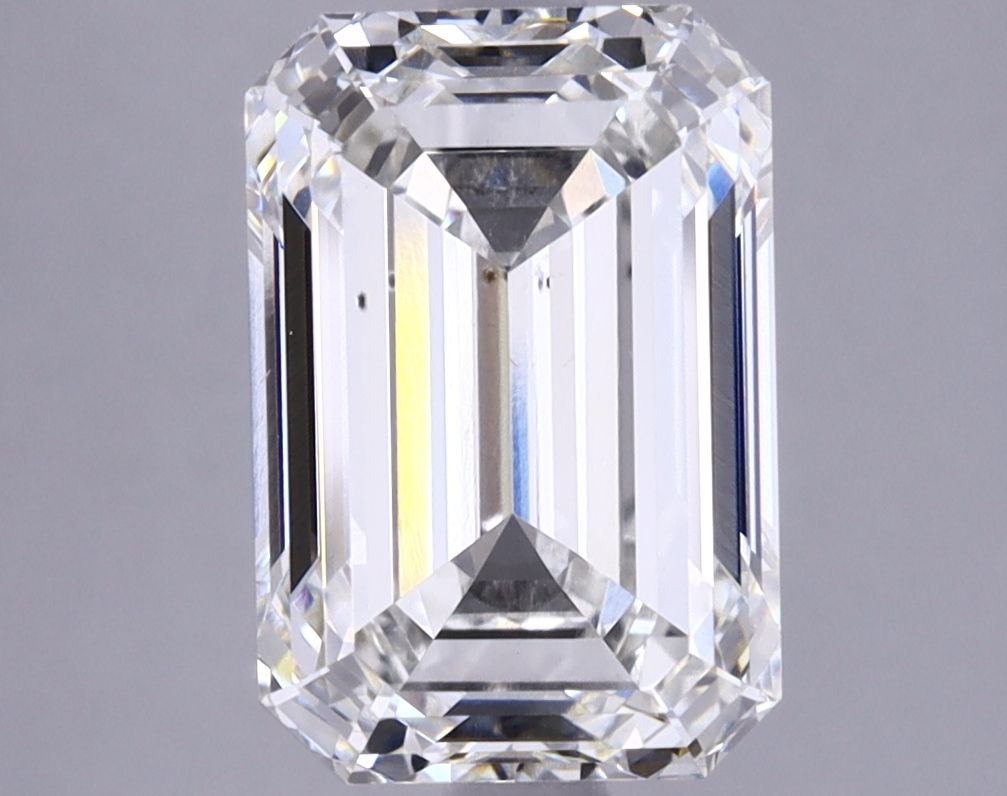 3.77 ct. emerald Lab Grown Diamond front image