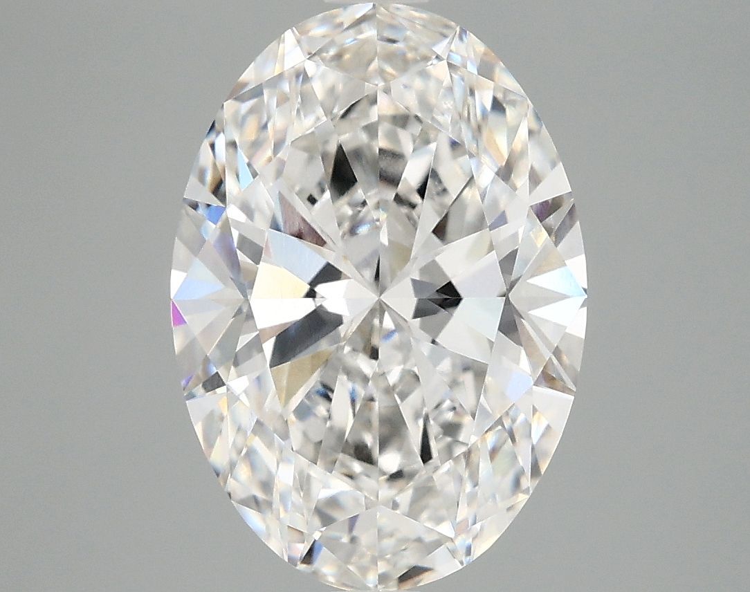 4.05 ct. oval Lab Grown Diamond front image
