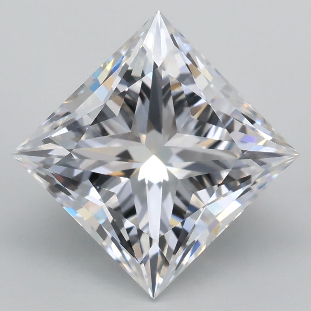 4.08 ct. princess Lab Grown Diamond front image