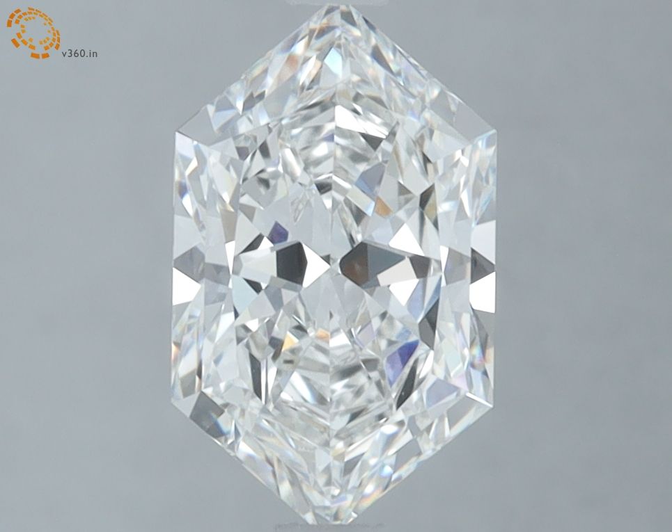 2 ct lab-grown Hexagonal Diamond