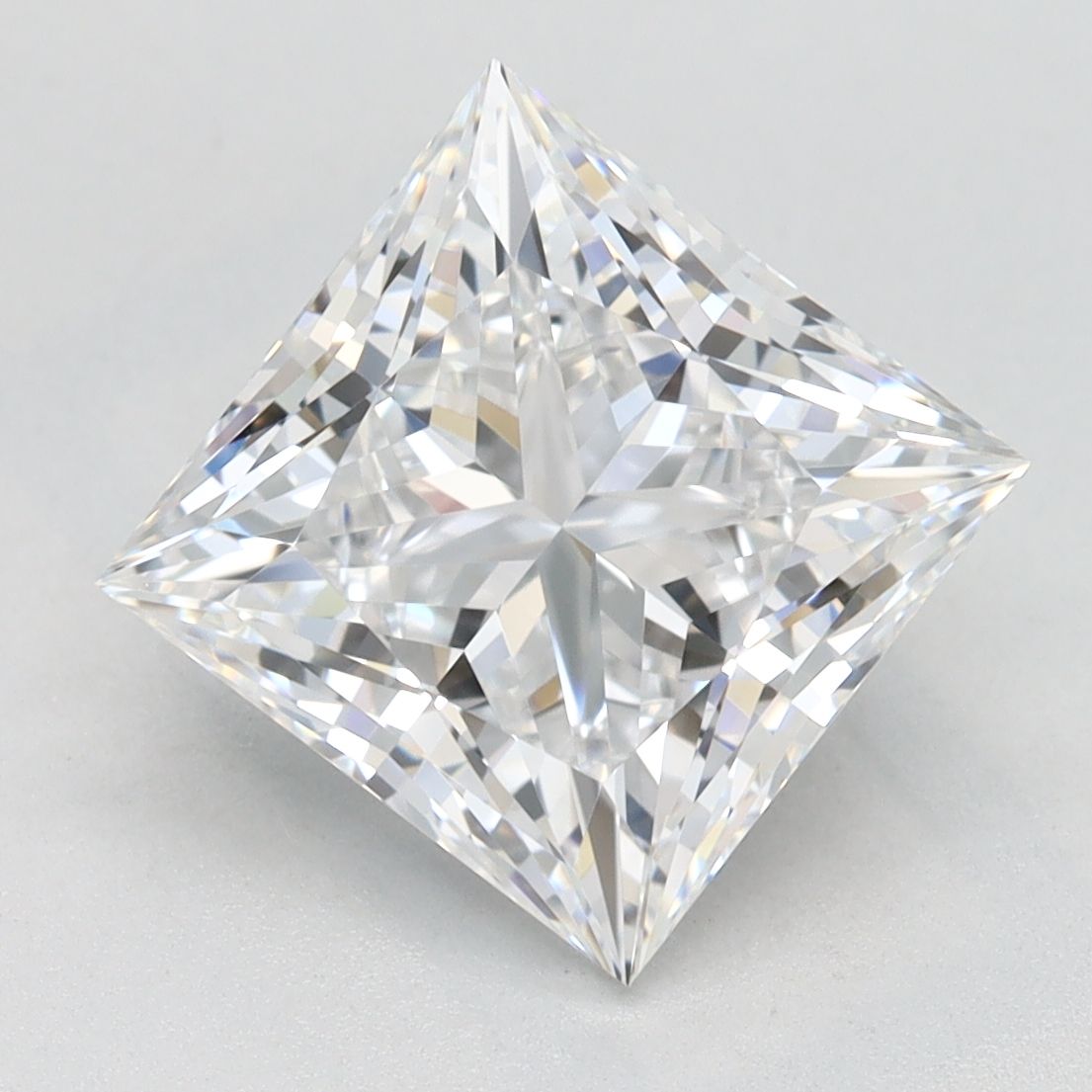 3.27 ct. princess Lab Grown Diamond front image