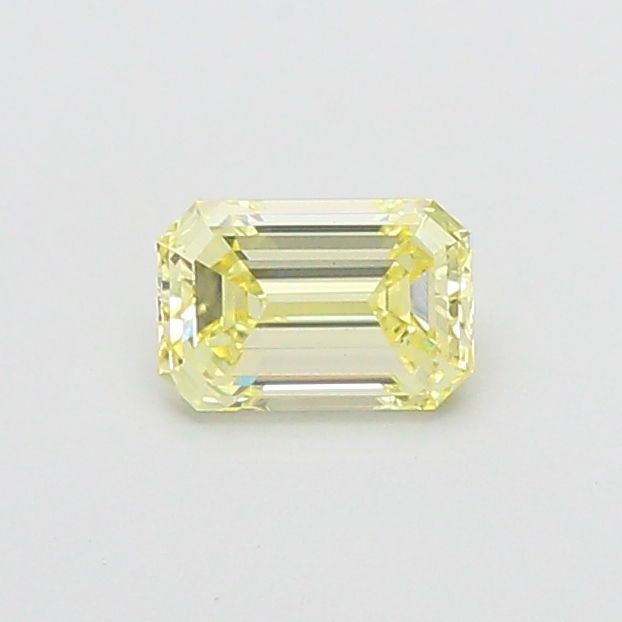 0.96 CT Fancy Light Yellow EMERALD