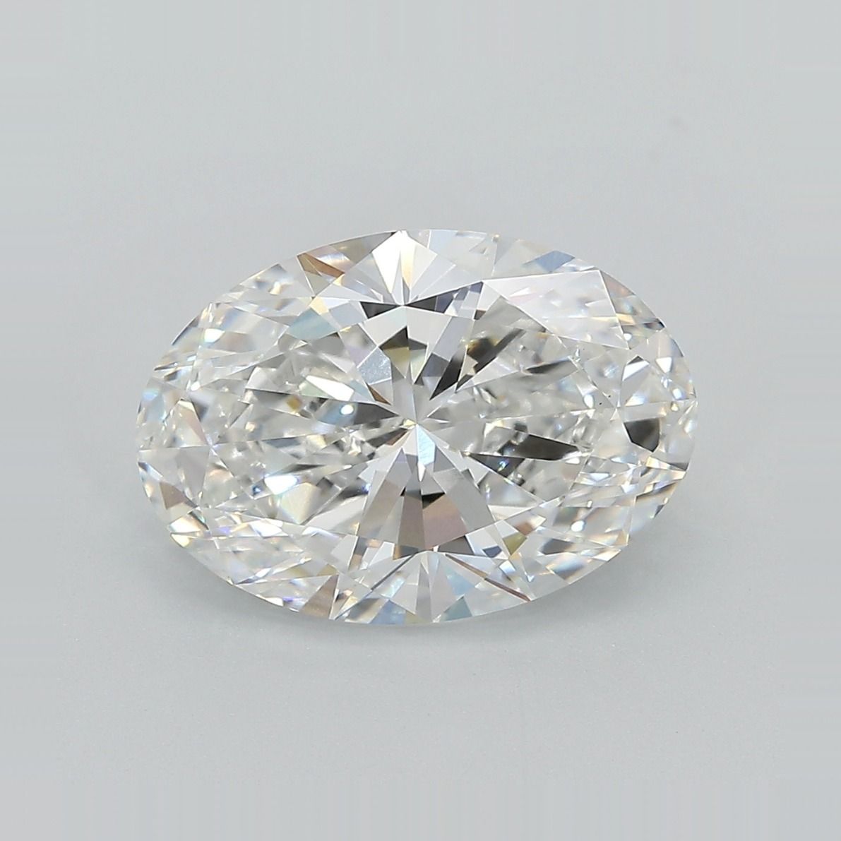 4.35 ct. oval Lab Grown Diamond front image
