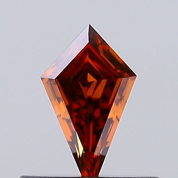 0.28 CT Fancy Deep Orange KITE