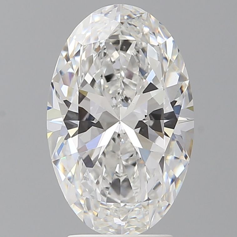 3.59 ct. oval Lab Grown Diamond front image
