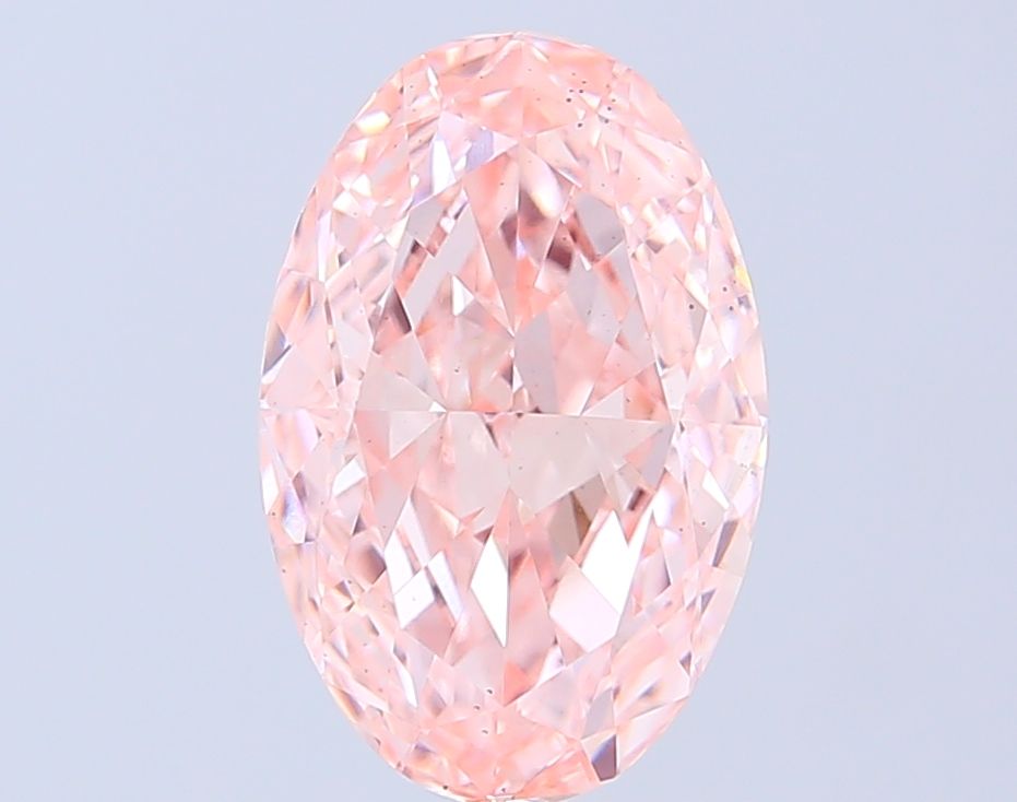 4.07 ct. oval Lab Grown Diamond front image