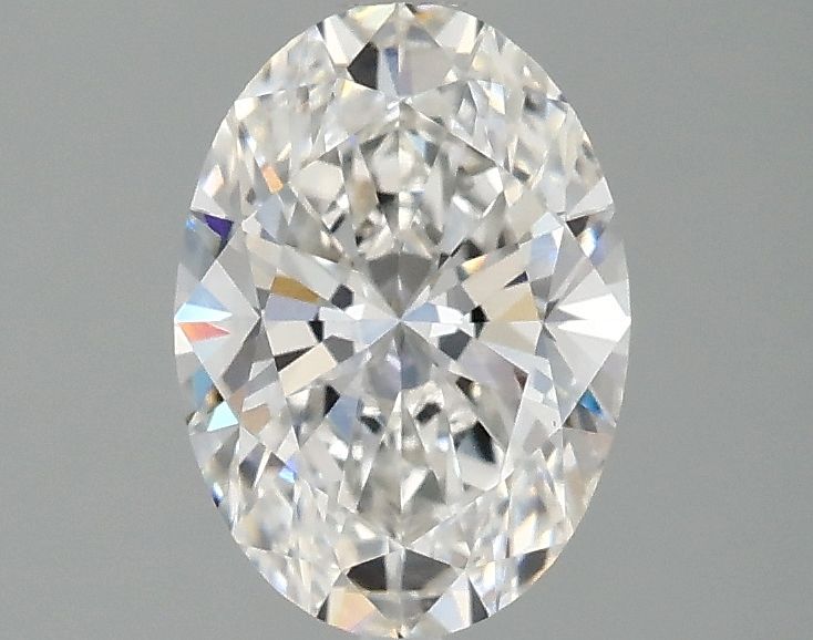 1.24 ct. oval Lab Grown Diamond front image