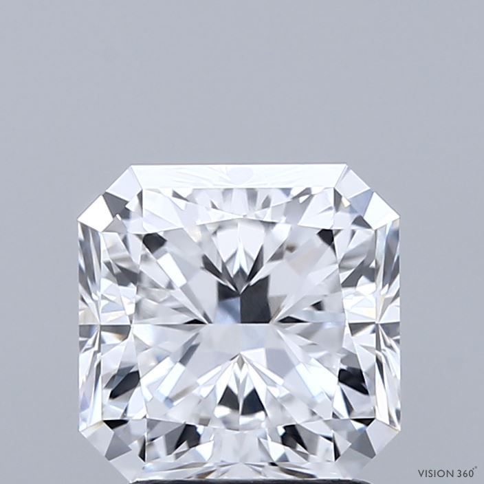 2.18 ct lab-grown Square radiant Diamond