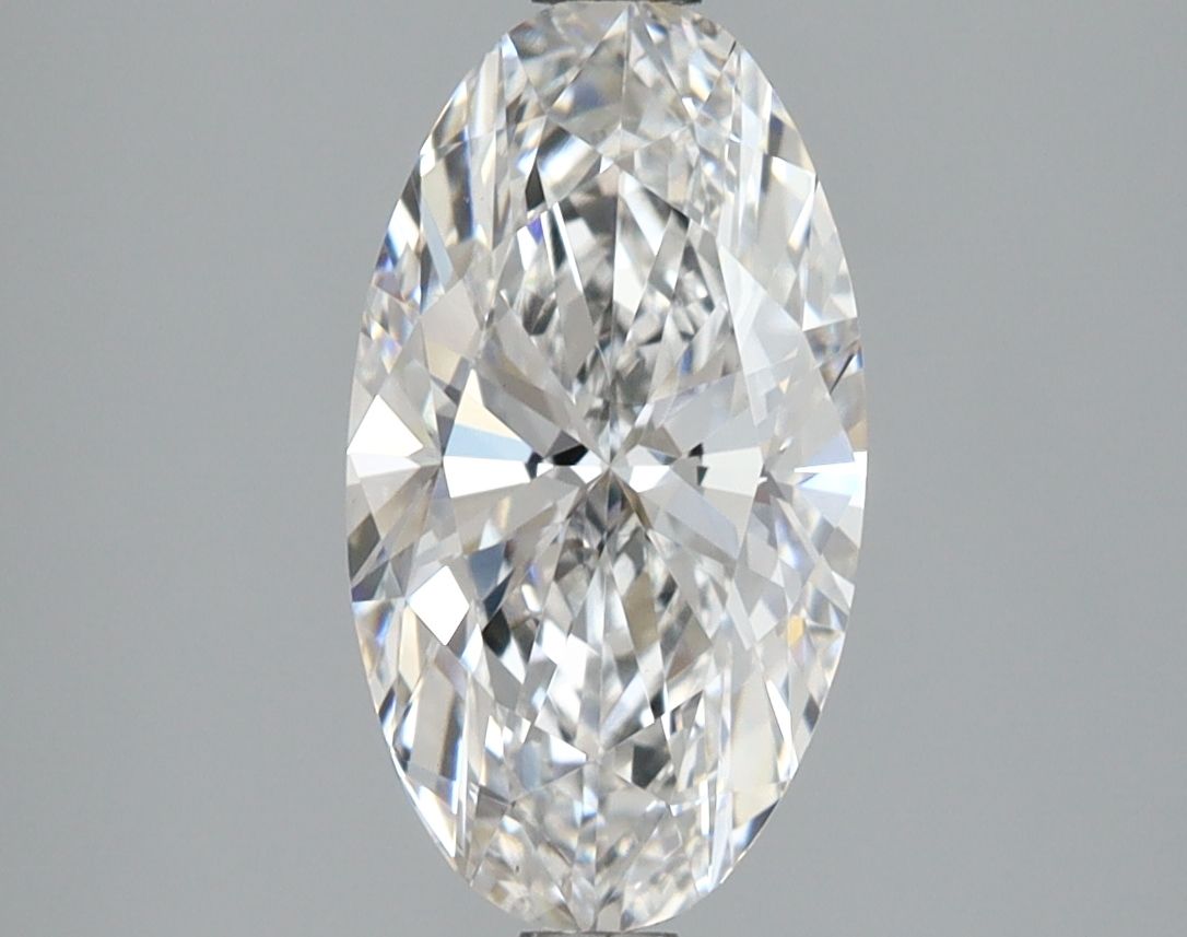 2.02 ct. oval Lab Grown Diamond front image