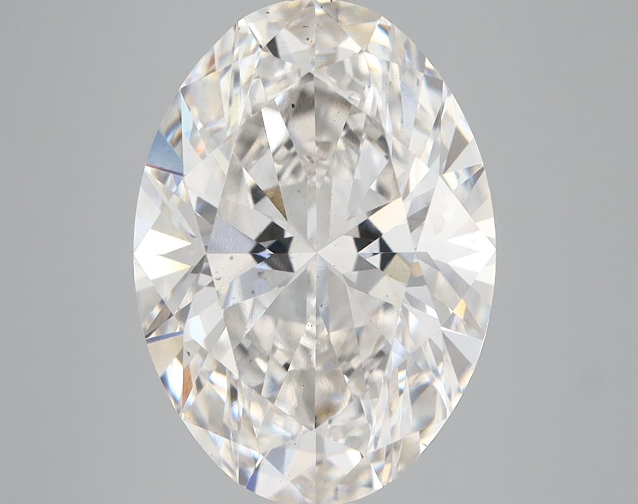 5.07 ct. oval Lab Grown Diamond front image