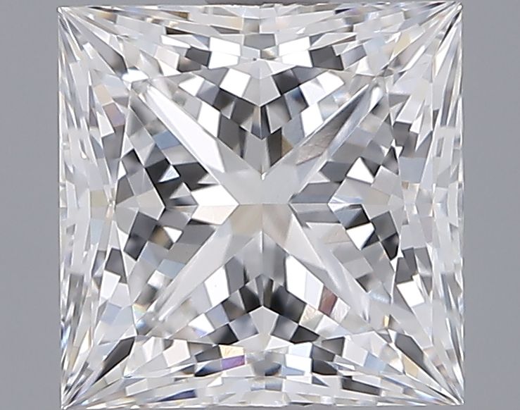 2.06 ct. princess Lab Grown Diamond front image