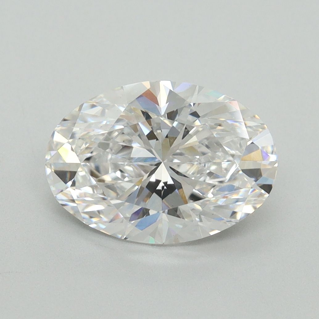 2.13 ct. oval Lab Grown Diamond front image