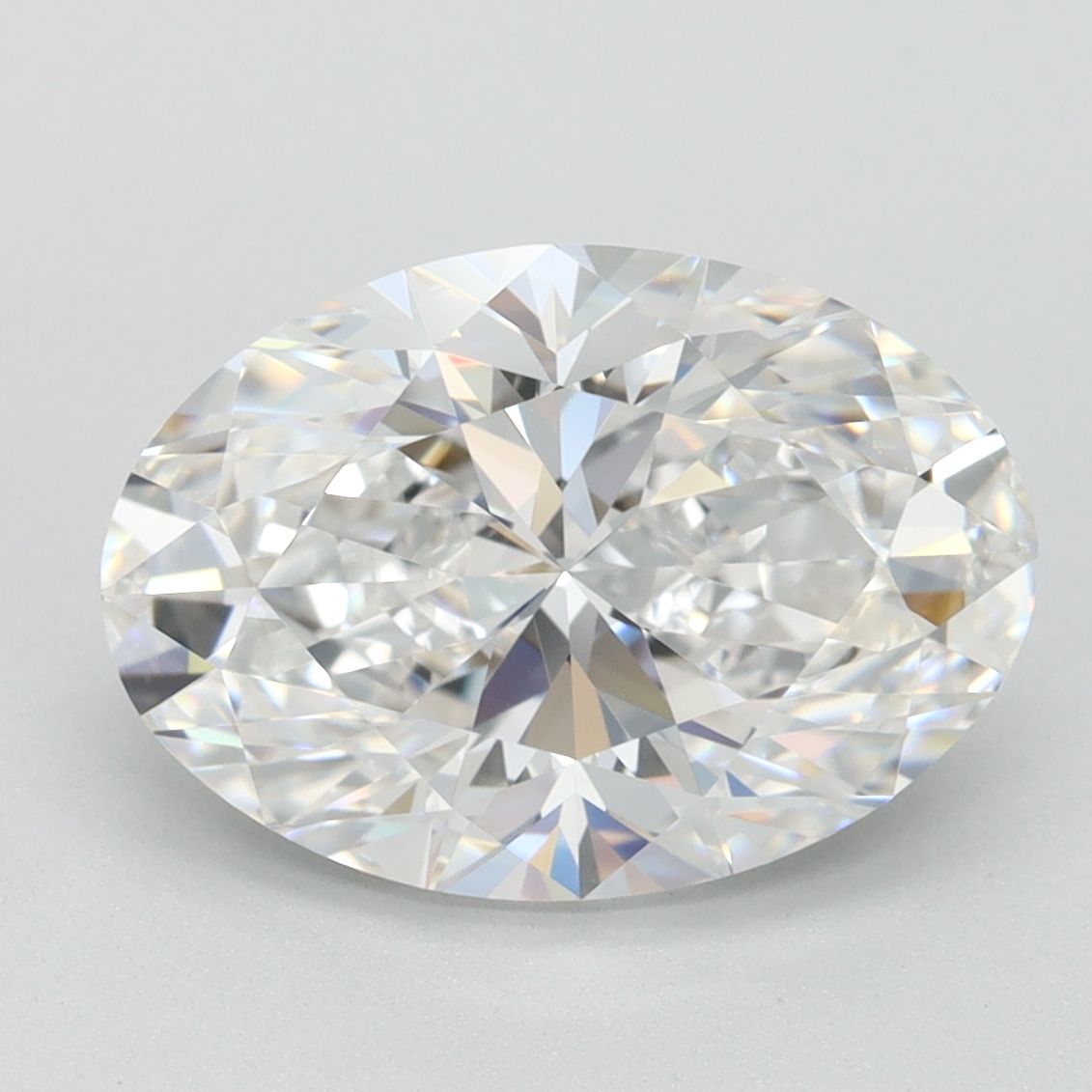 3.07 ct. oval Lab Grown Diamond front image