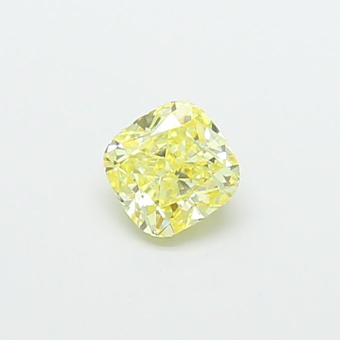 0.95 CT Fancy Yellow CUSHION MODIFIED
