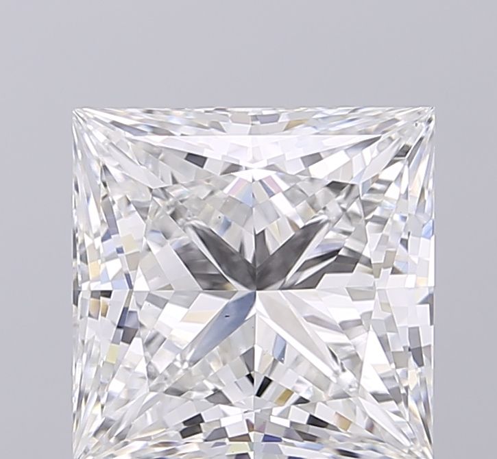 4.39 ct. princess Lab Grown Diamond front image